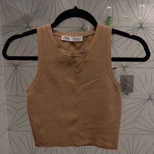 Zara Camel Tank Top